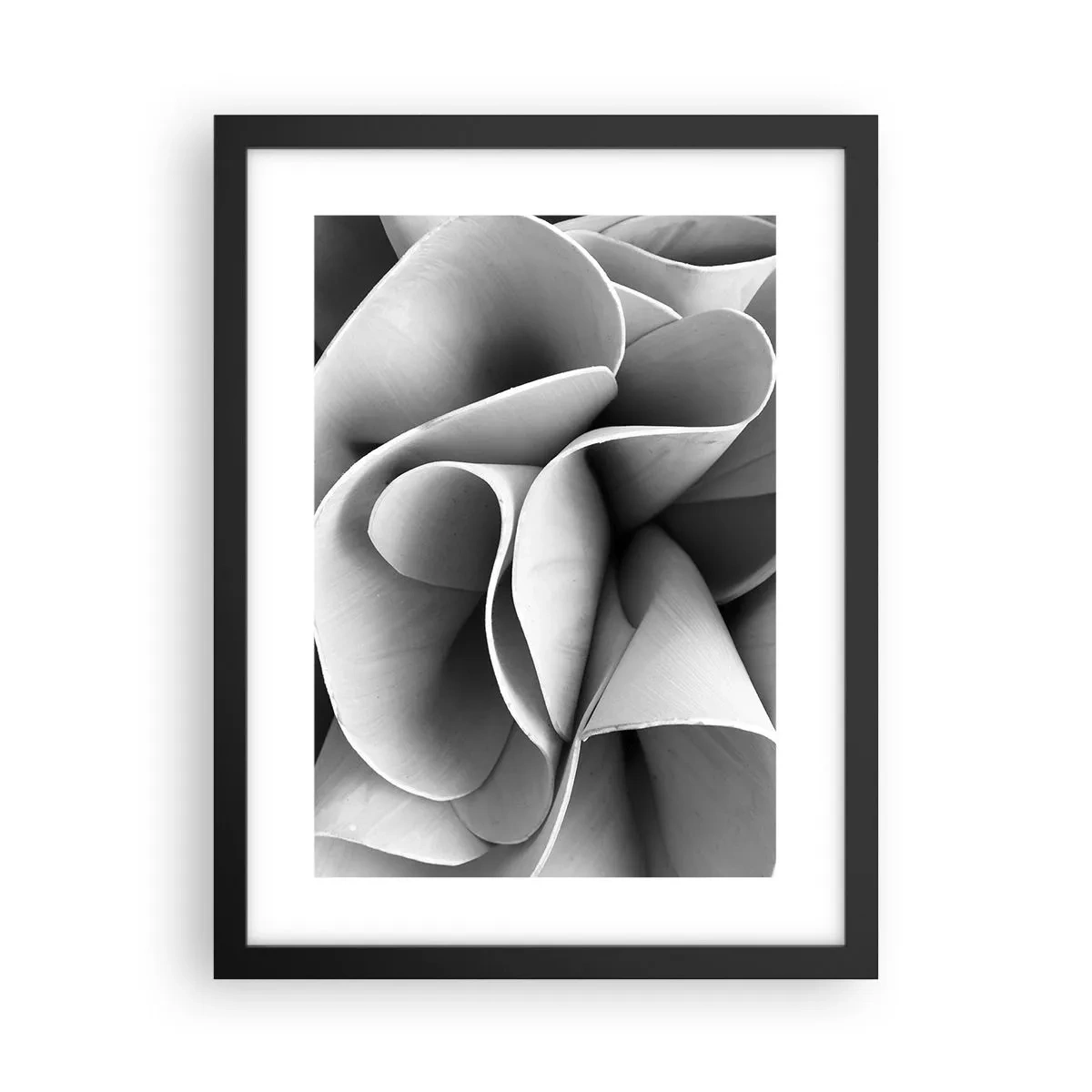 Plakat i sort ramme - Hvad der sker i rummet - 30x40 cm