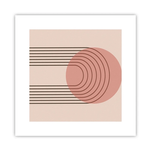 Plakat - Uimodståelig tiltrækningskraft - 30x30 cm