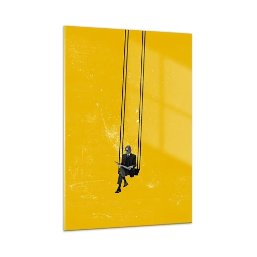 Billede på glas - En dag som alle andre - 50x70 cm