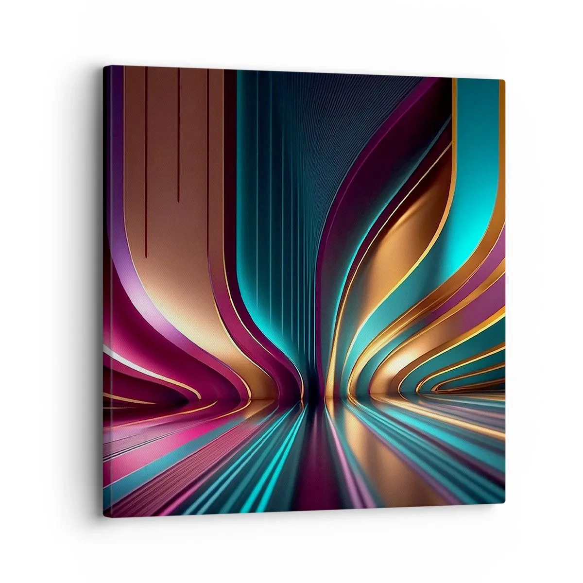 Lærredstryk - Billede på lærred - Lysets arkitektur - 30x30 cm