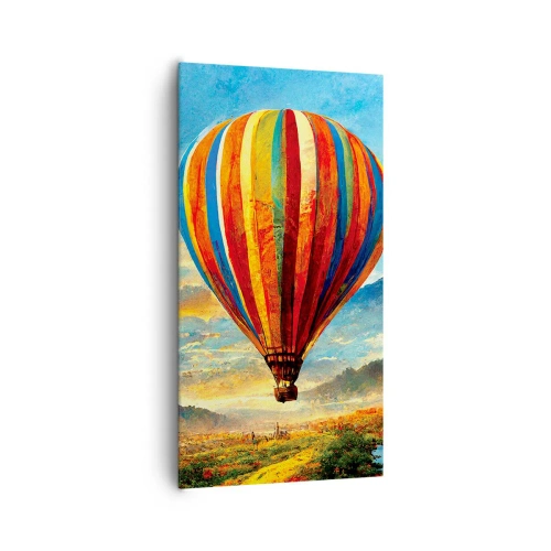 Lærredstryk - Billede på lærred - I stilhed kan du se mere - 65x120 cm