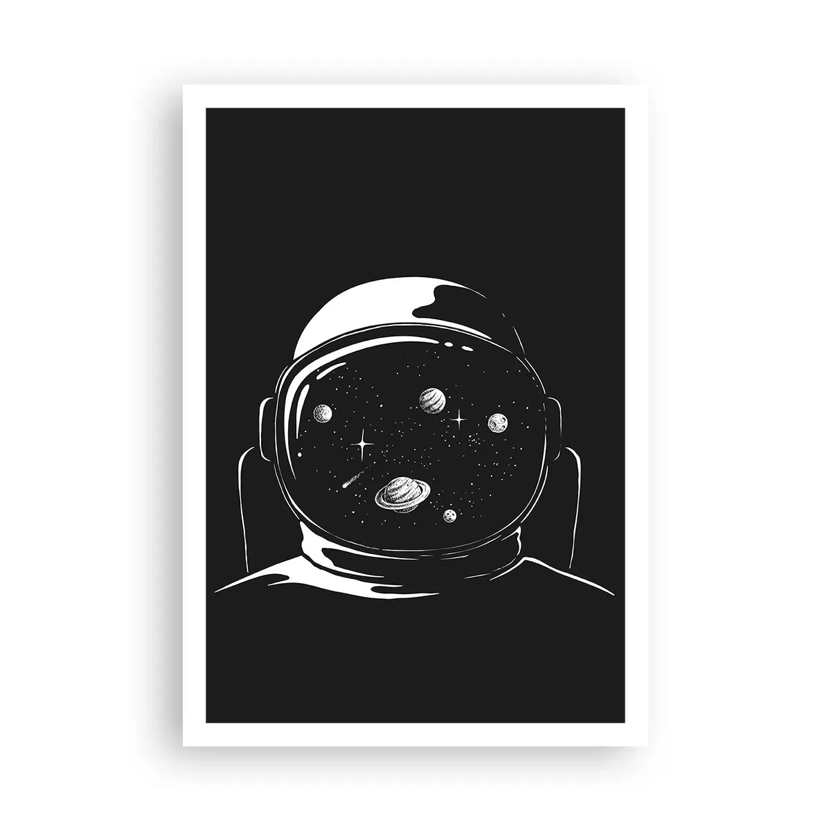 Plakat - Flot udsigt - 70x100 cm