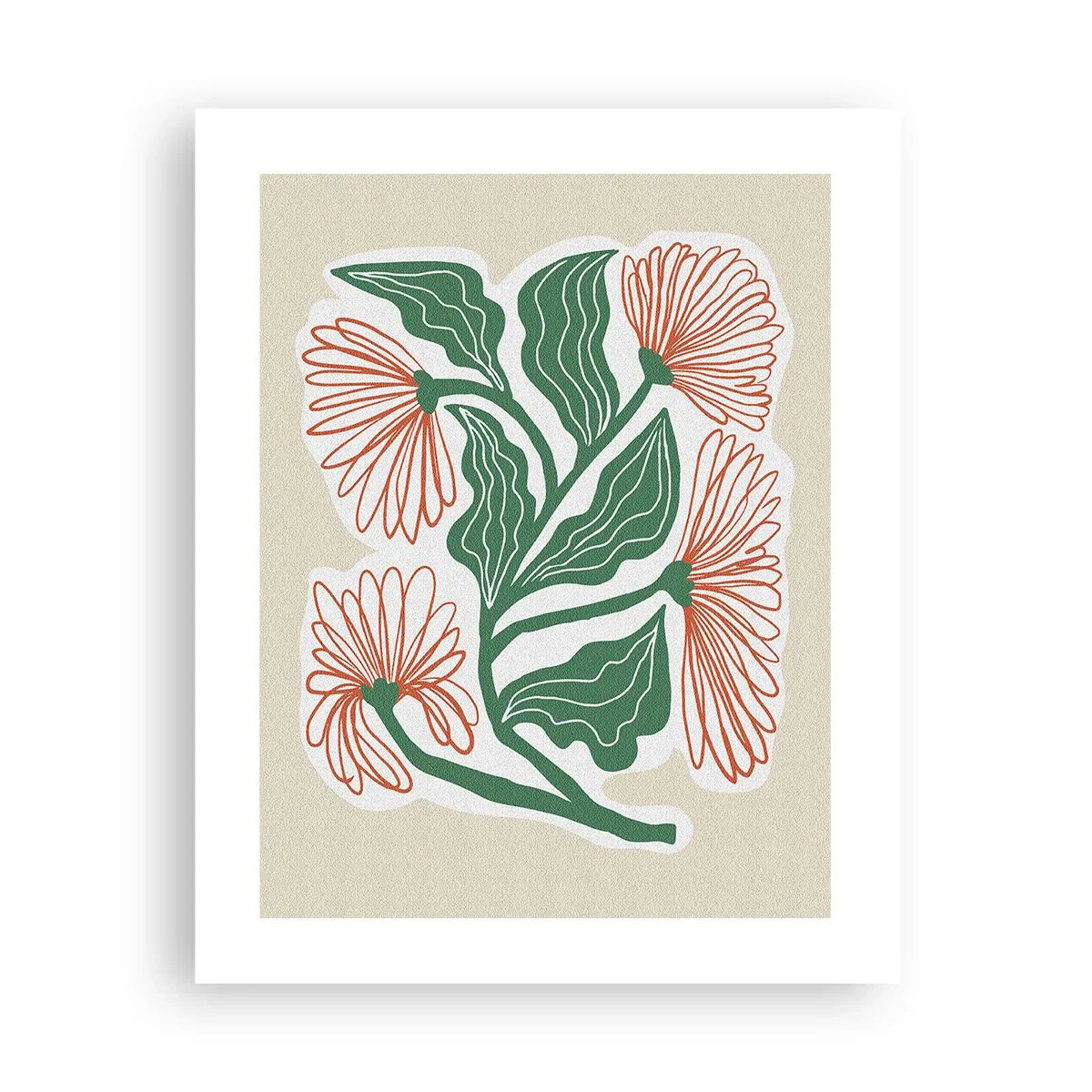 Plakat - Folkeligt og moderne - 40x50 cm