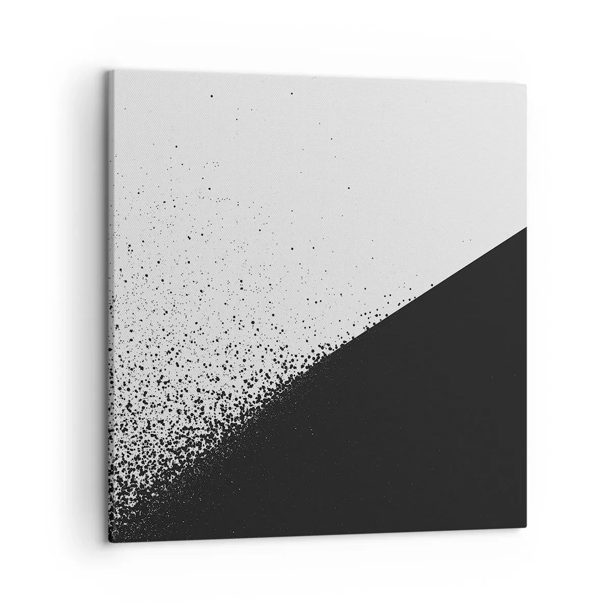 Lærredstryk - Billede på lærred - Hurtigere og hurtigere, mere og mere - 50x50 cm