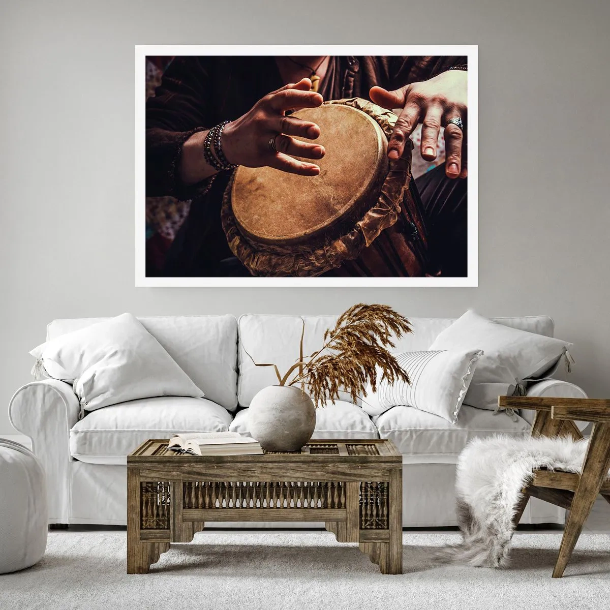 Plakat - I hjertets rytme - 70x50 cm