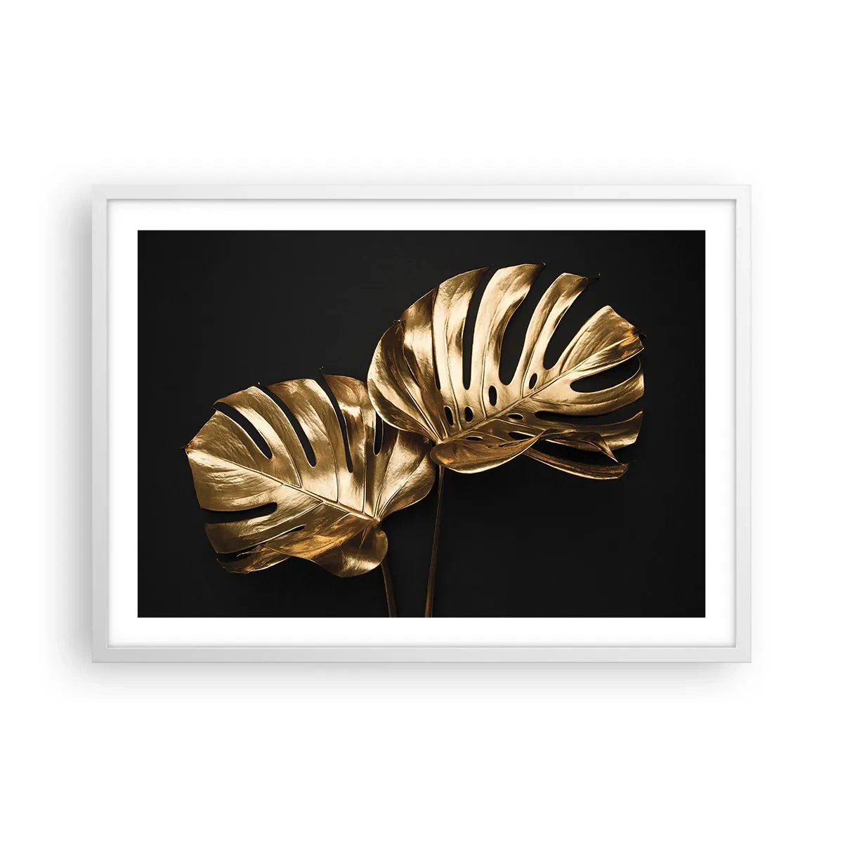 Plakat i hvid ramme - Naturens skatte - 70x50 cm