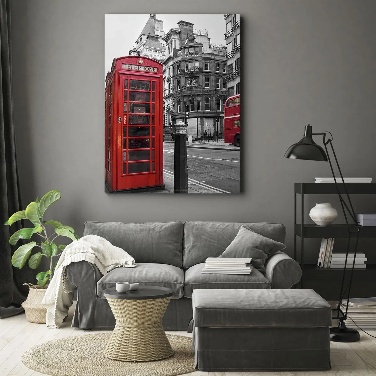 Lærredstryk - Billede på lærred - Den rødeste i Europa - 50x70 cm