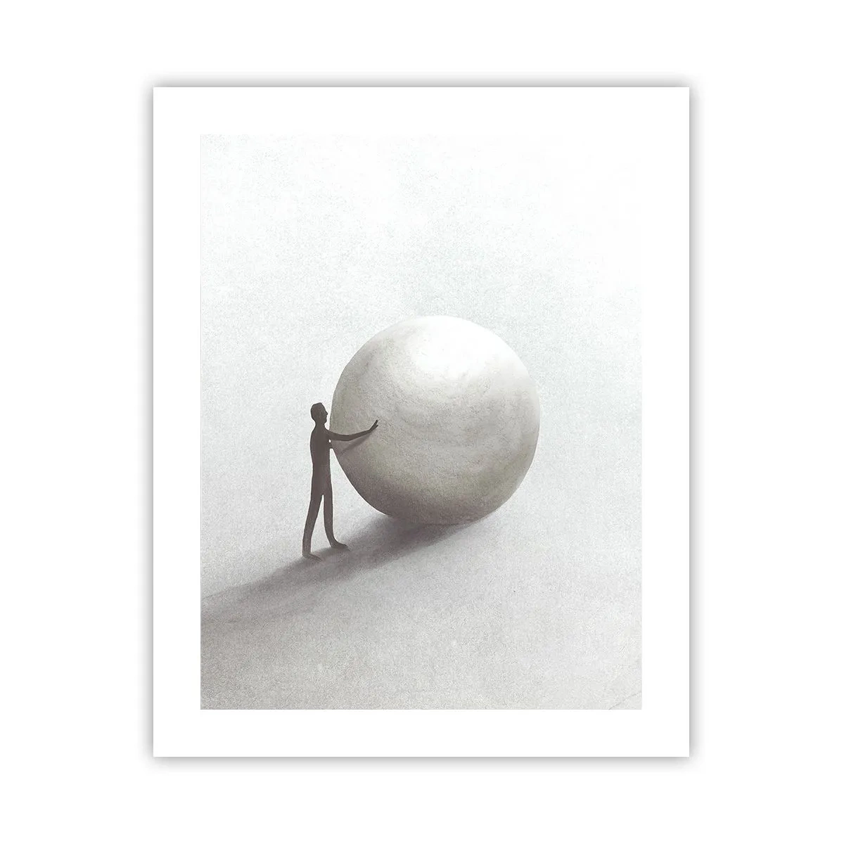 Plakat - Livets spil - 40x50 cm