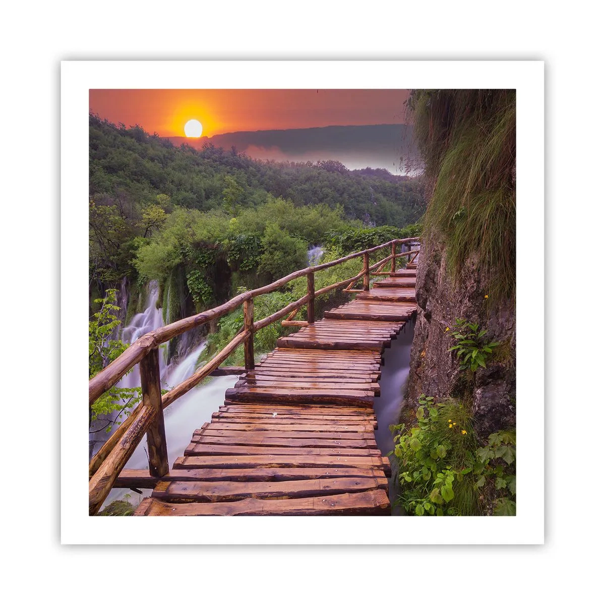 Plakat - En utrolig skønhed - 60x60 cm