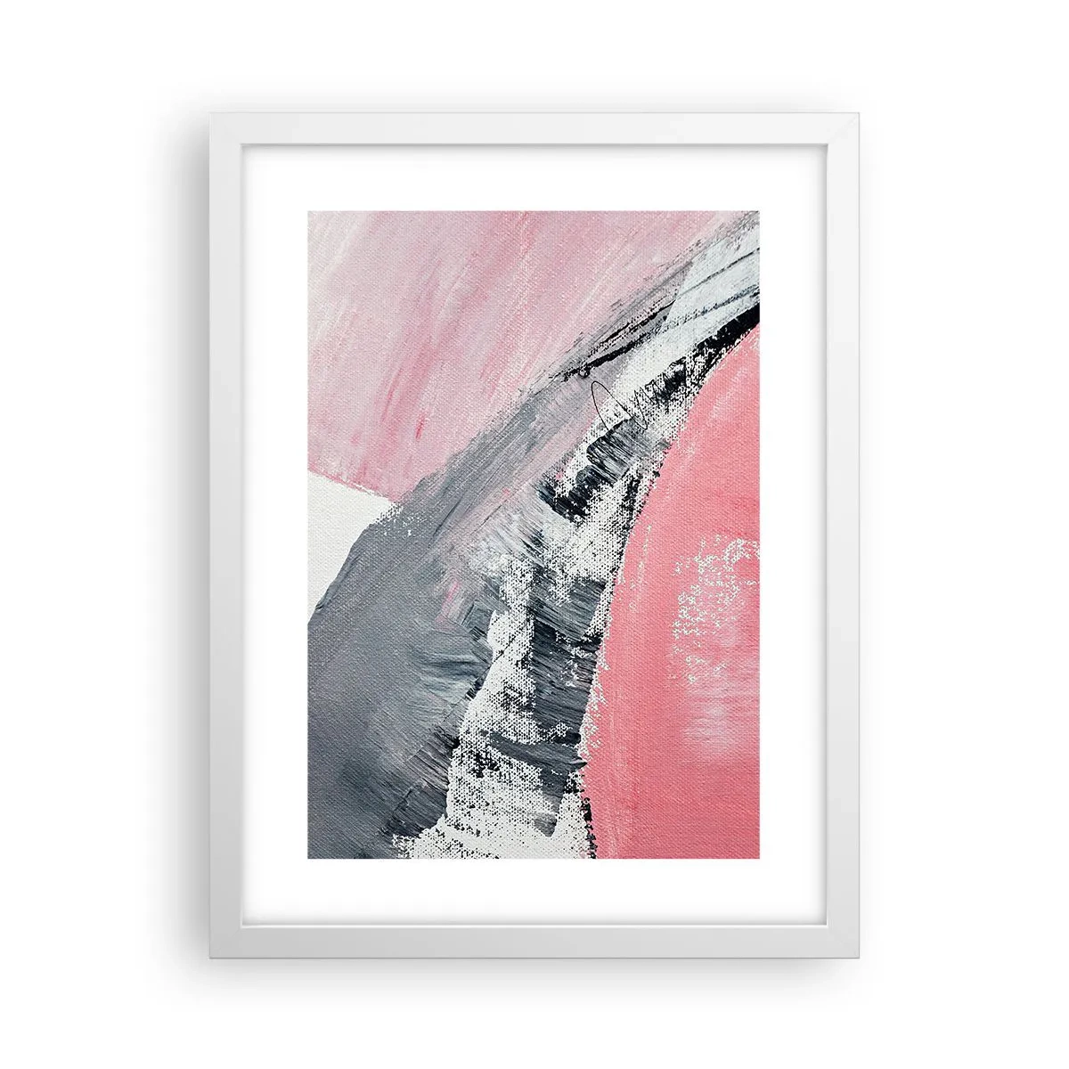 Plakat i hvid ramme - Matchende sammensætning - 30x40 cm