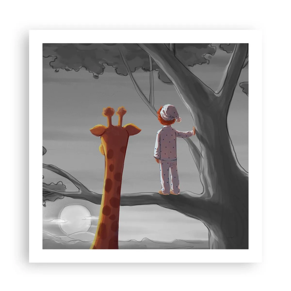 Plakat - Det sker virkelig - 60x60 cm