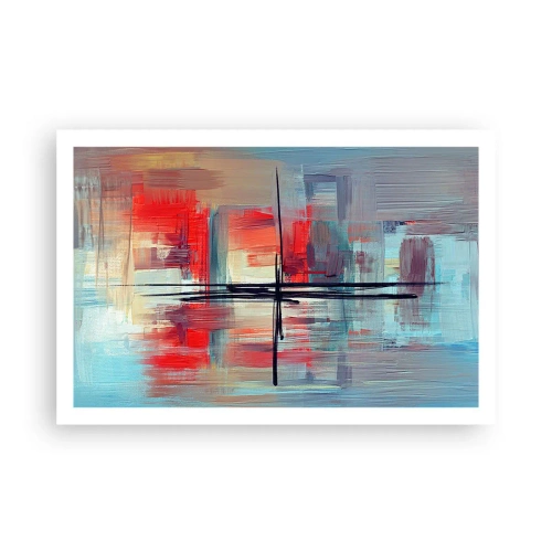Plakat - Landskab i en ukendt dimension - 91x61 cm