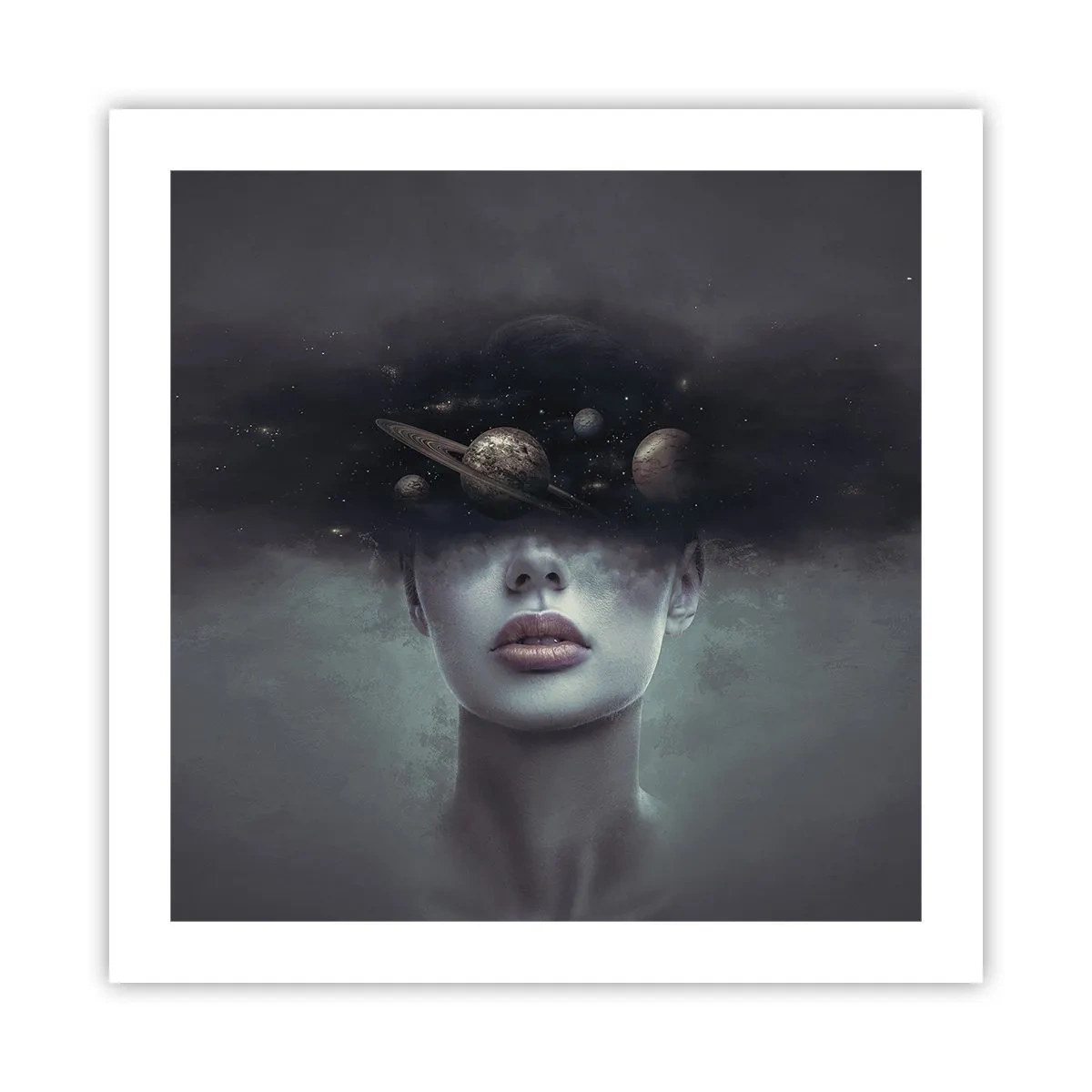Plakat - Og planeterne er ved at gå amok... - 50x50 cm