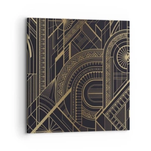 Lærredstryk - Billede på lærred - Koncepter, idéer, planer - 70x70 cm