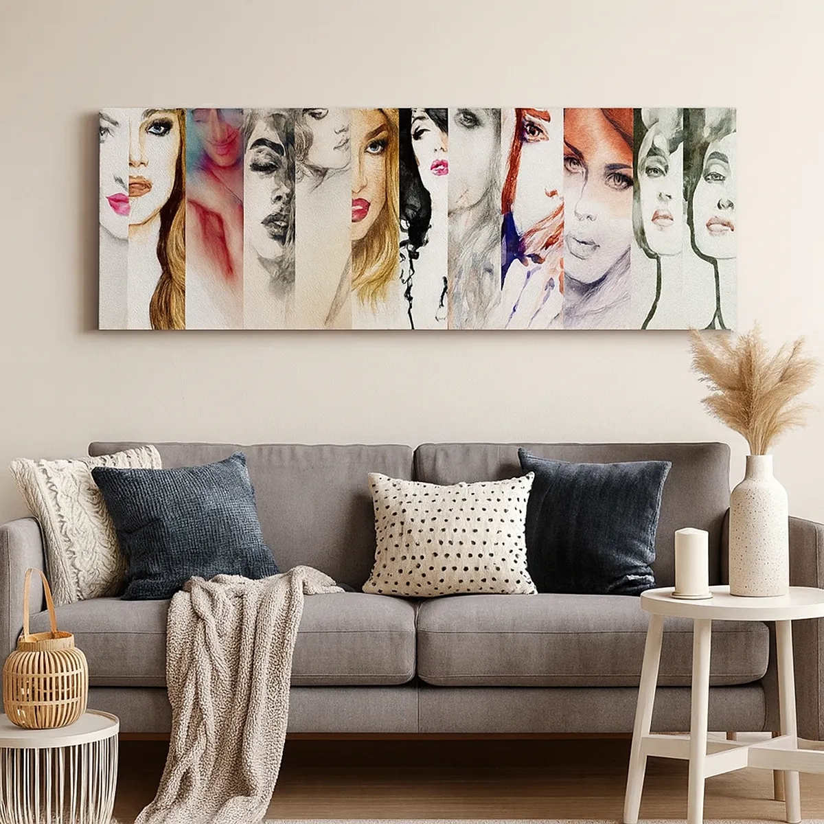 Lærredstryk - Billede på lærred - Og det er altid DIG - 30x30 cm