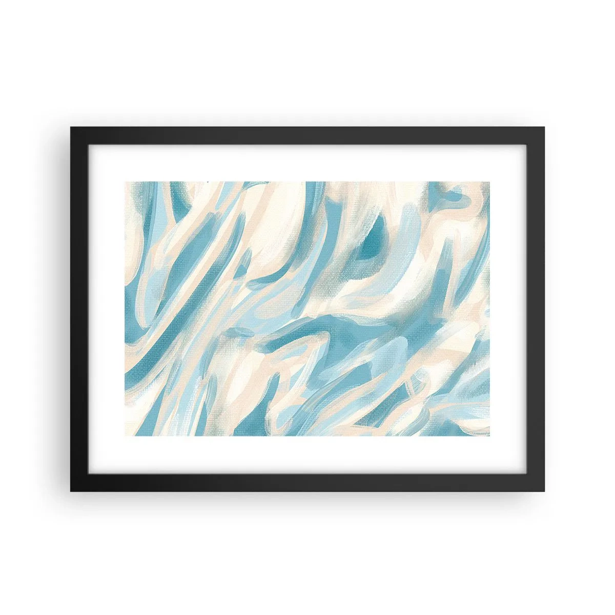 Plakat i sort ramme - Forårsbriser - 40x30 cm