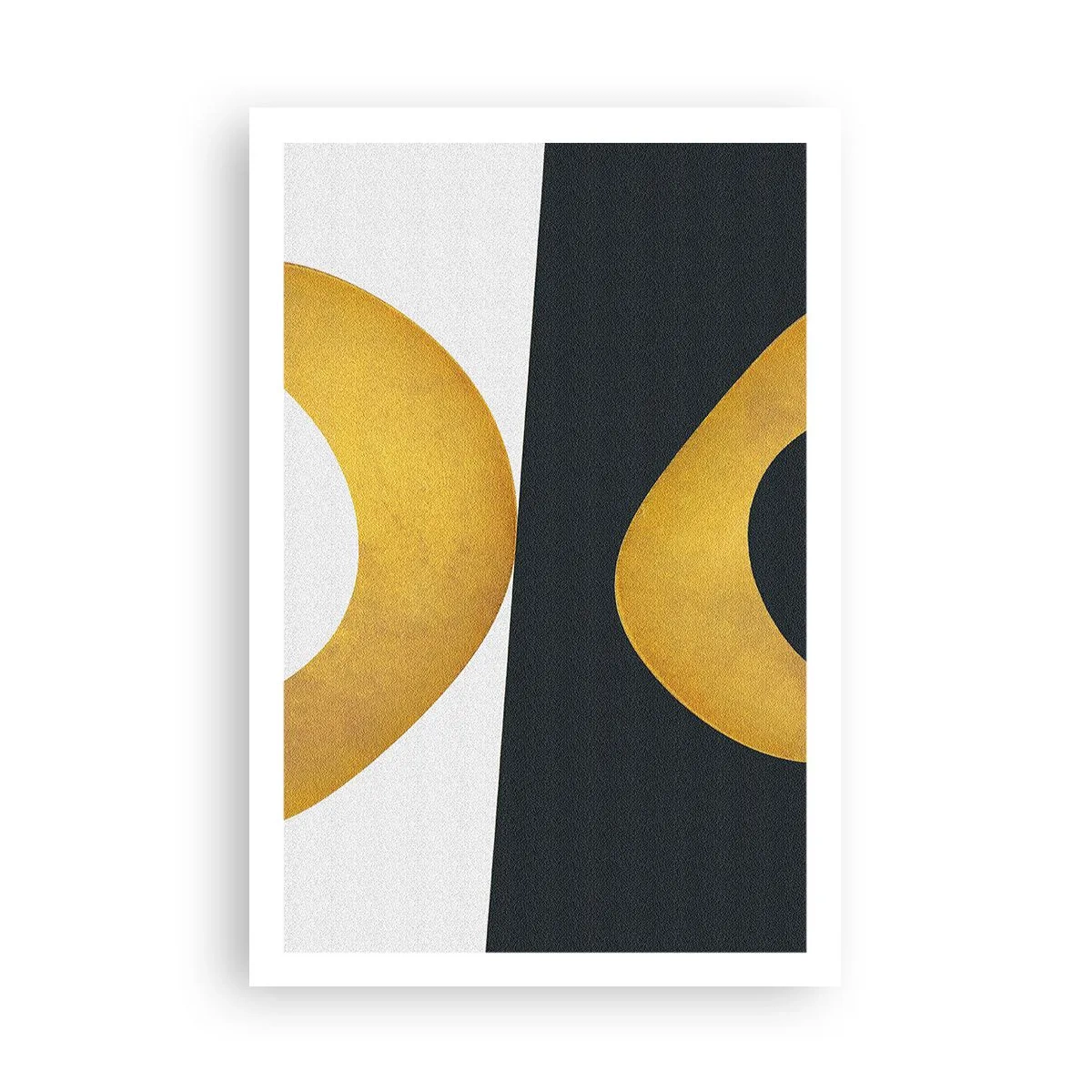 Plakat - Først: guld - 61x91 cm