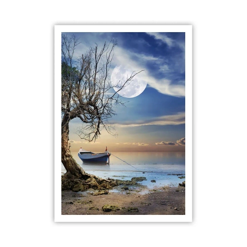 Plakat - Er dette enden eller begyndelsen? - 70x100 cm