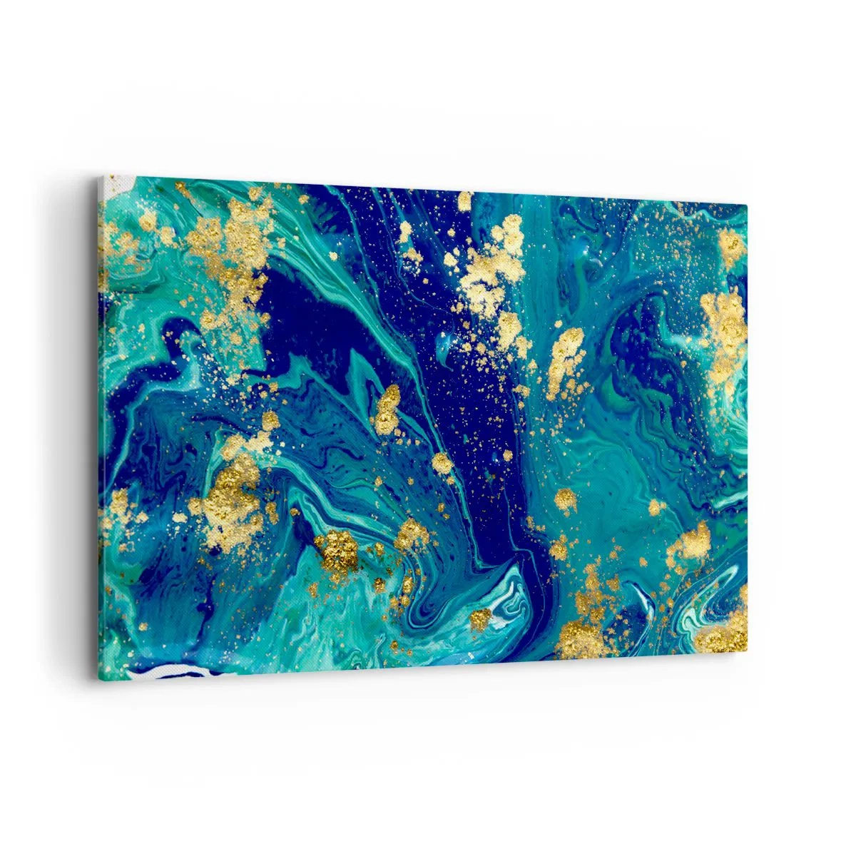 Lærredstryk - Billede på lærred - Solblade  - 120x80 cm