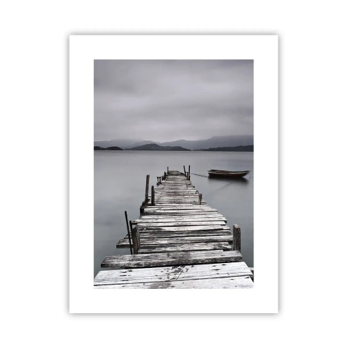 Plakat - Du kan tage af sted i morgen - 30x40 cm