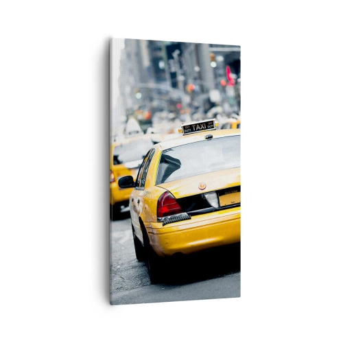 Lærredstryk - Billede på lærred - Kun i denne by - 55x100 cm