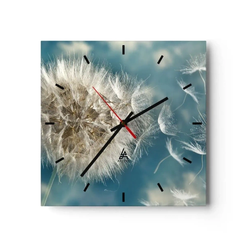 Vægur, Uret - En engels åndedræt - 30x30 cm
