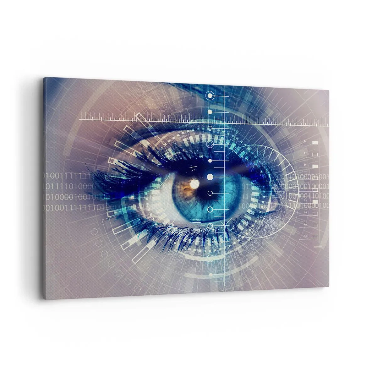 Lærredstryk - Billede på lærred - Du tror, du kender mig - 100x70 cm