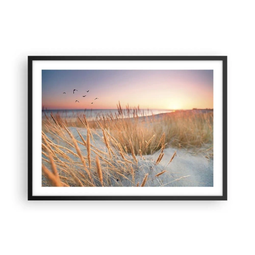 Plakat i sort ramme - Baltisk vuggevise - 70x50 cm