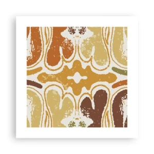 Plakat - Sentimental abstraktion - 40x40 cm