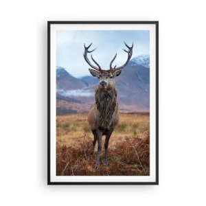 Plakat i sort ramme - På deres egen jord - 61x91 cm