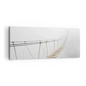 Lærredstryk - Billede på lærred - Hvor vil det føre dig hen? - 120x50 cm