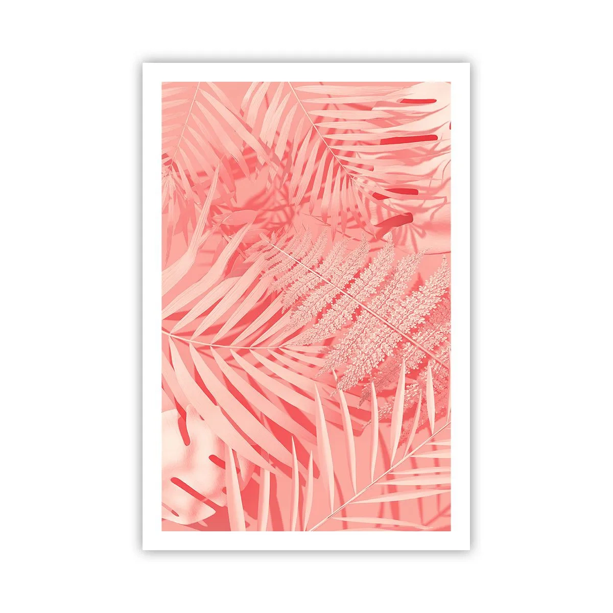 Plakat - Lyserødt koncept - 61x91 cm
