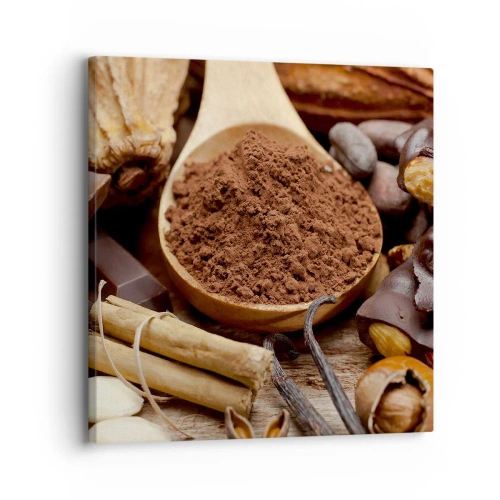 Lærredstryk - Billede på lærred - Bedst mod tristhed - 30x30 cm