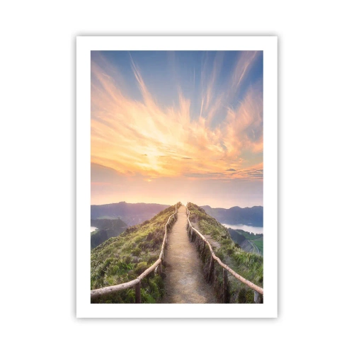 Plakat - Tæt på himlen - 50x70 cm