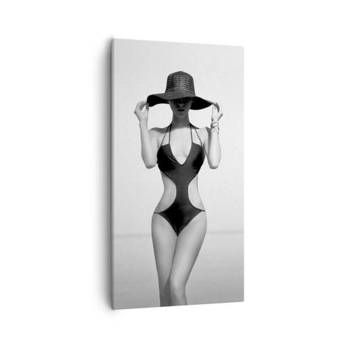 Lærredstryk - Billede på lærred - Mit navn er Elegance - 55x100 cm