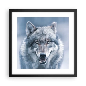 Plakat i sort ramme - Vil du tage udfordringen op? - 40x40 cm