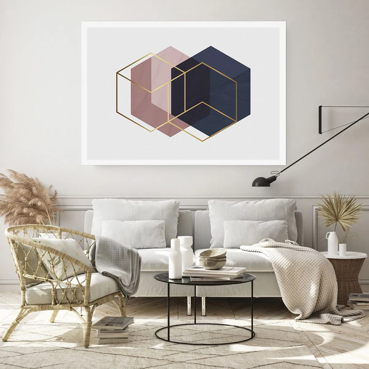 Plakat - Styrken ved enkelhed - 50x40 cm