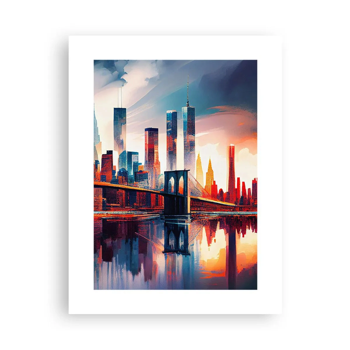 Plakat - Fænomenale New York - 30x40 cm