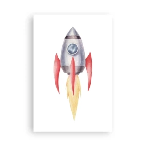 Plakat - Højere, hurtigere, længere - 61x91 cm