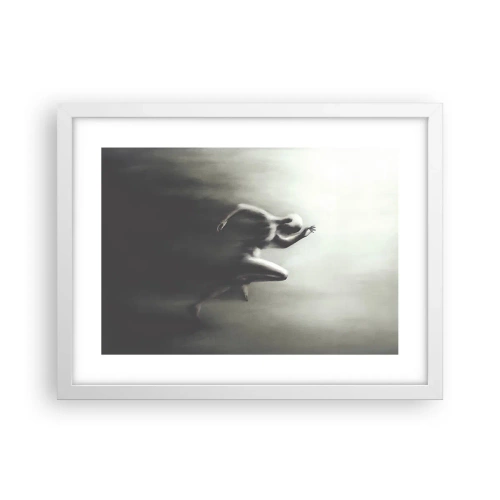 Plakat i hvid ramme - Ustoppelig - 40x30 cm