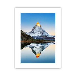 Plakat - To verdener - 30x40 cm