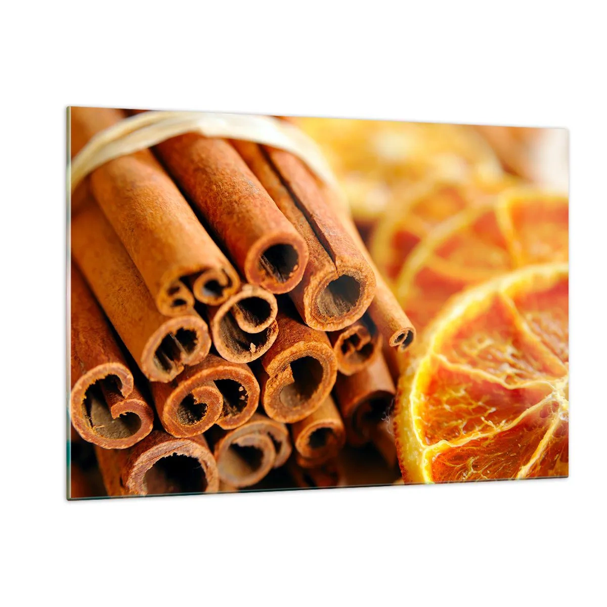 Billede på glas - Kan du lugte deres duft? - 120x80 cm