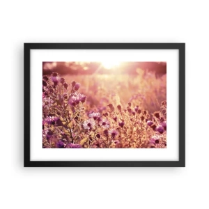 Plakat i sort ramme - Før sommeren er forbi - 40x30 cm