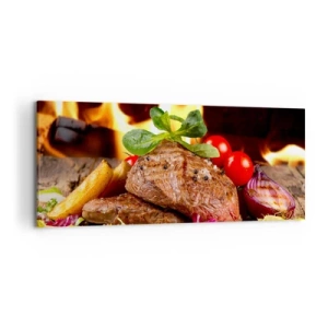 Lærredstryk - Billede på lærred - Fremkaldt med varme - 120x50 cm