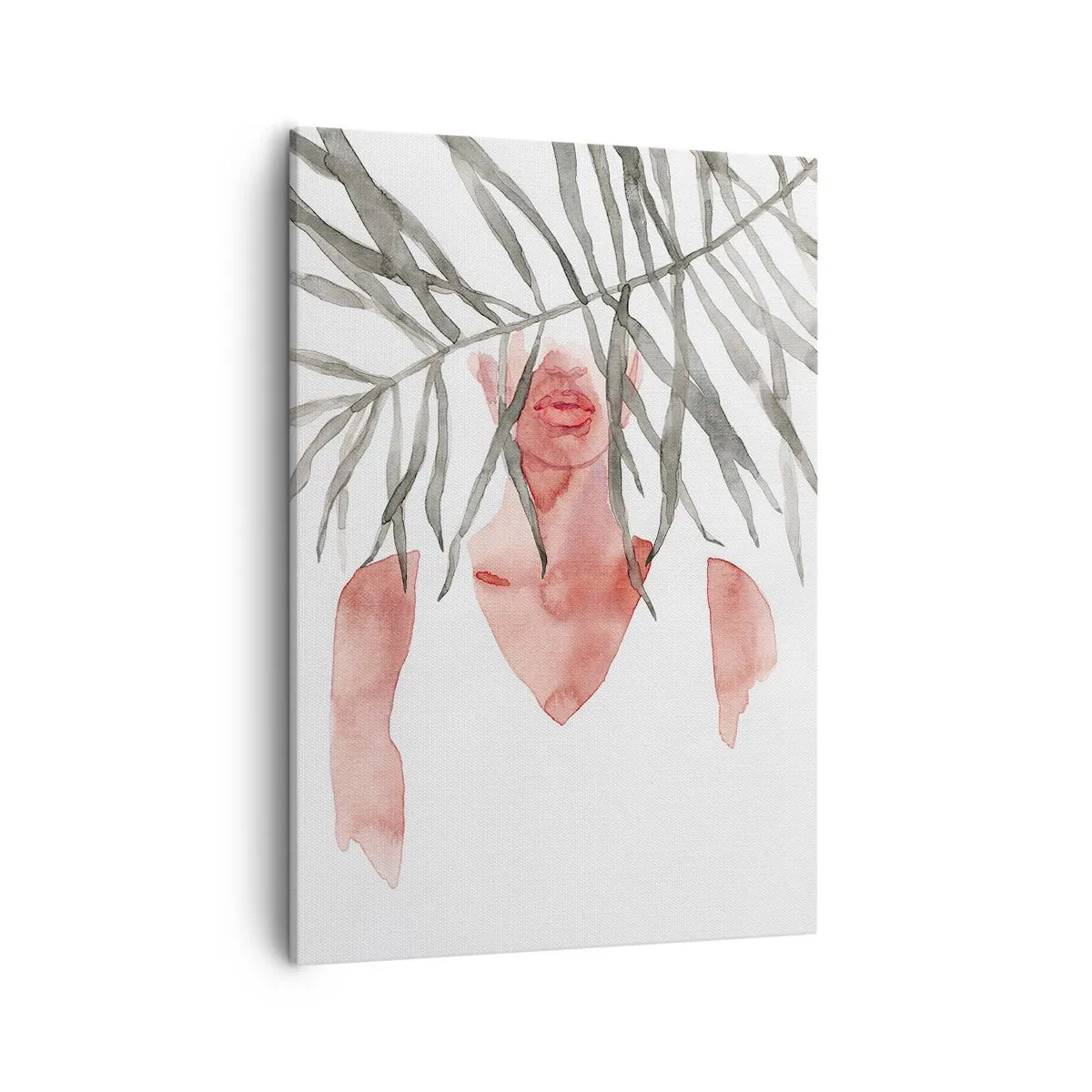 Lærredstryk - Billede på lærred - Tropernes dame - 50x70 cm
