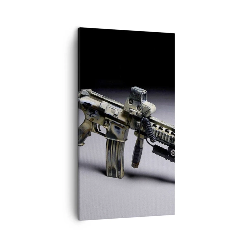 Lærredstryk - Billede på lærred - Altid farlig - 45x80 cm