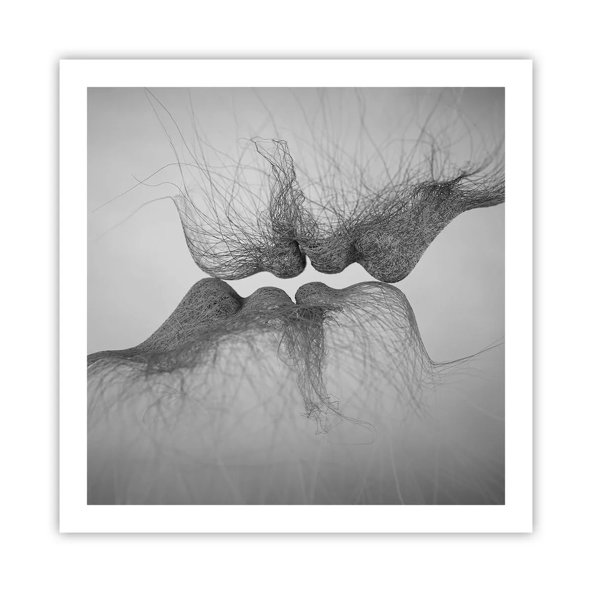 Plakat - Vindens kys - 60x60 cm