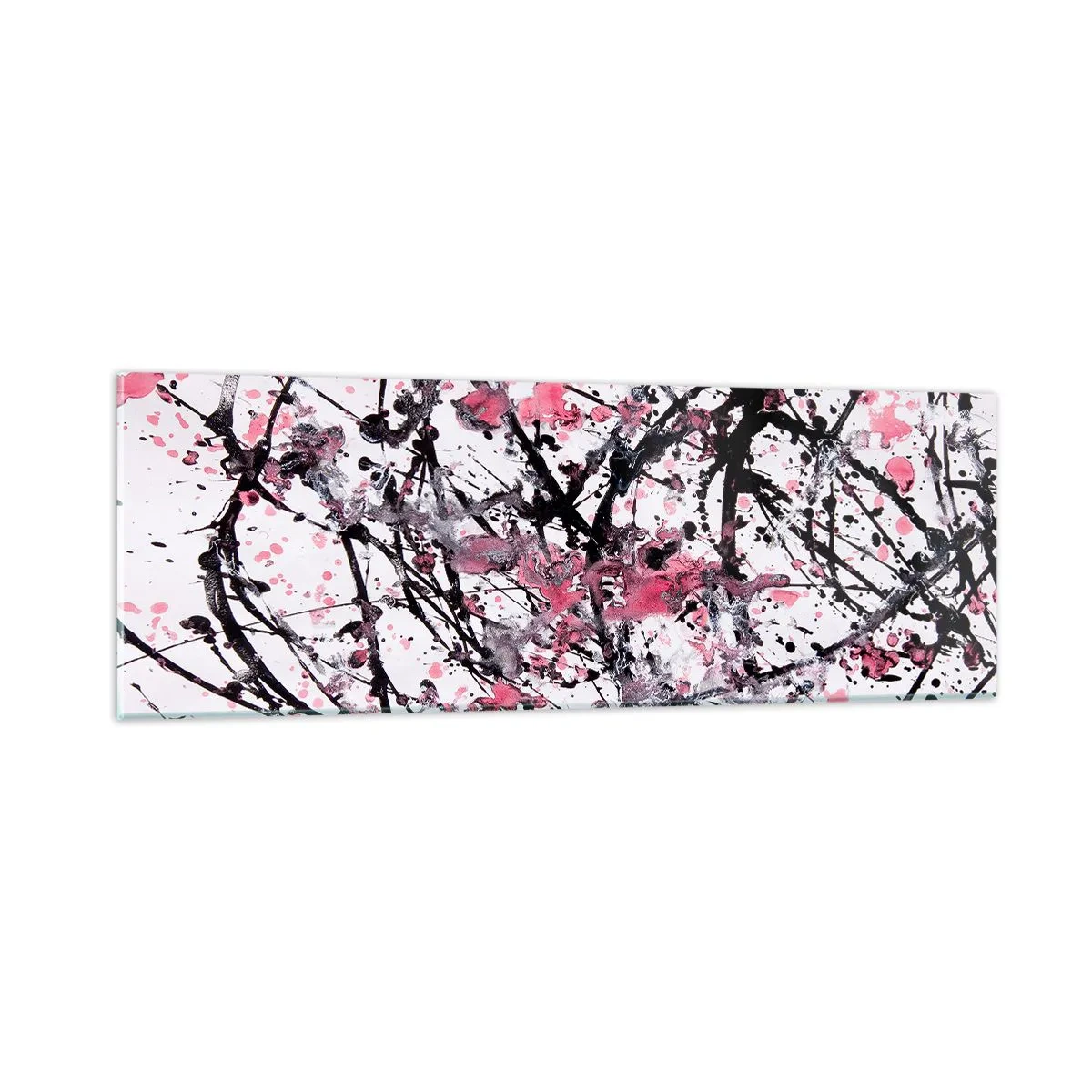 Billede på glas - Livets flygtige natur - 90x30 cm