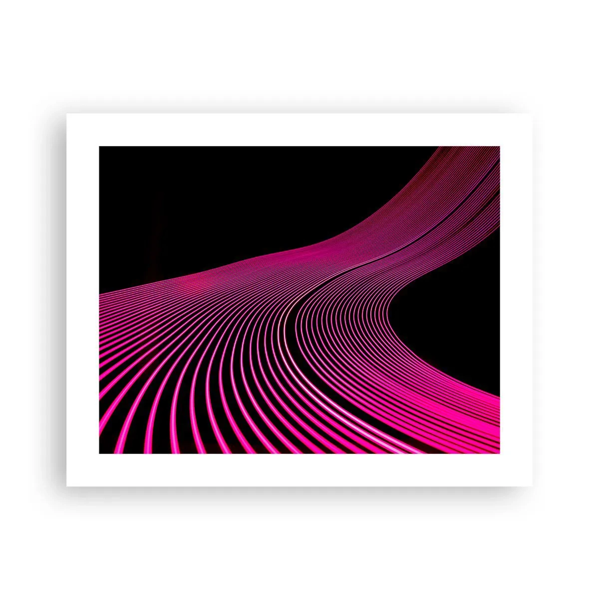 Plakat - En allé af lys - 50x40 cm