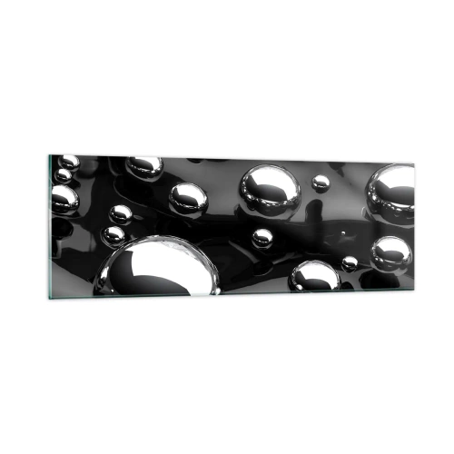 Billede på glas - Fra de sorte dybder - 90x30 cm
